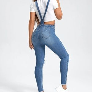 Cute denim overalls